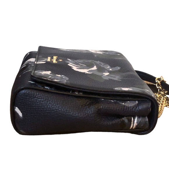 Kate Spade Briar Lane Night Rose Mini Emelyn Shoulder Bag Midnight Blue - Picture 8 of 16